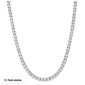 Christin Marie Tennis Chain Necklace